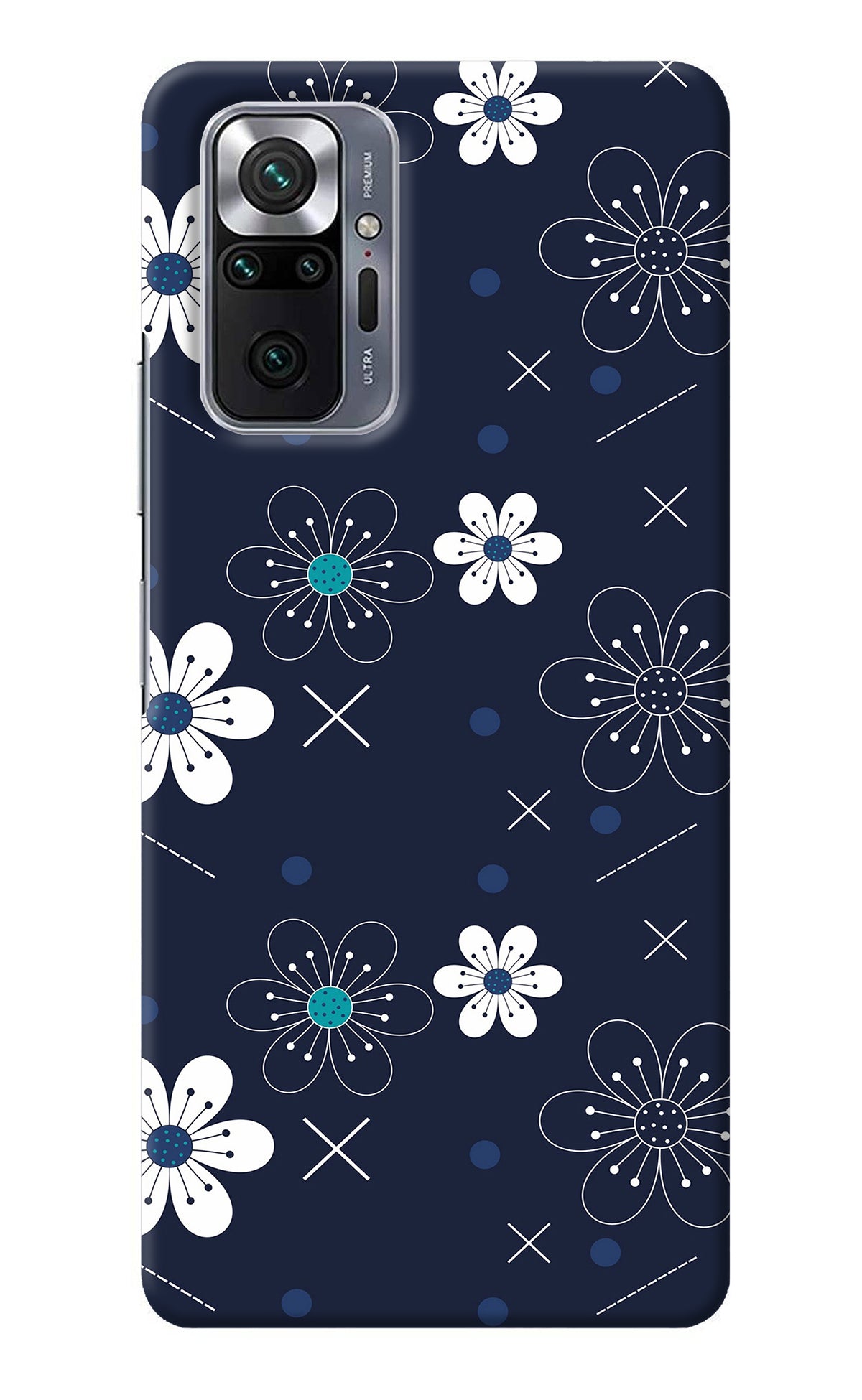 Flowers Redmi Note 10 Pro Back Cover