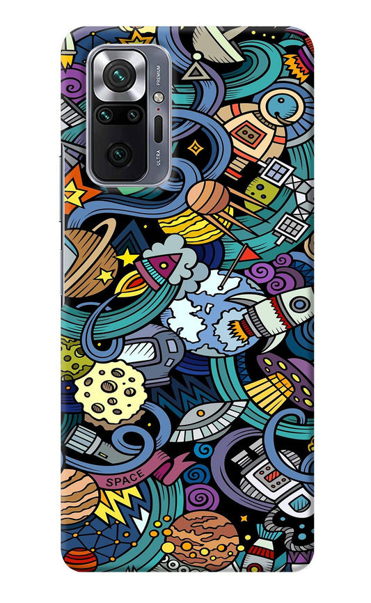 Space Abstract Redmi Note 10 Pro Back Cover