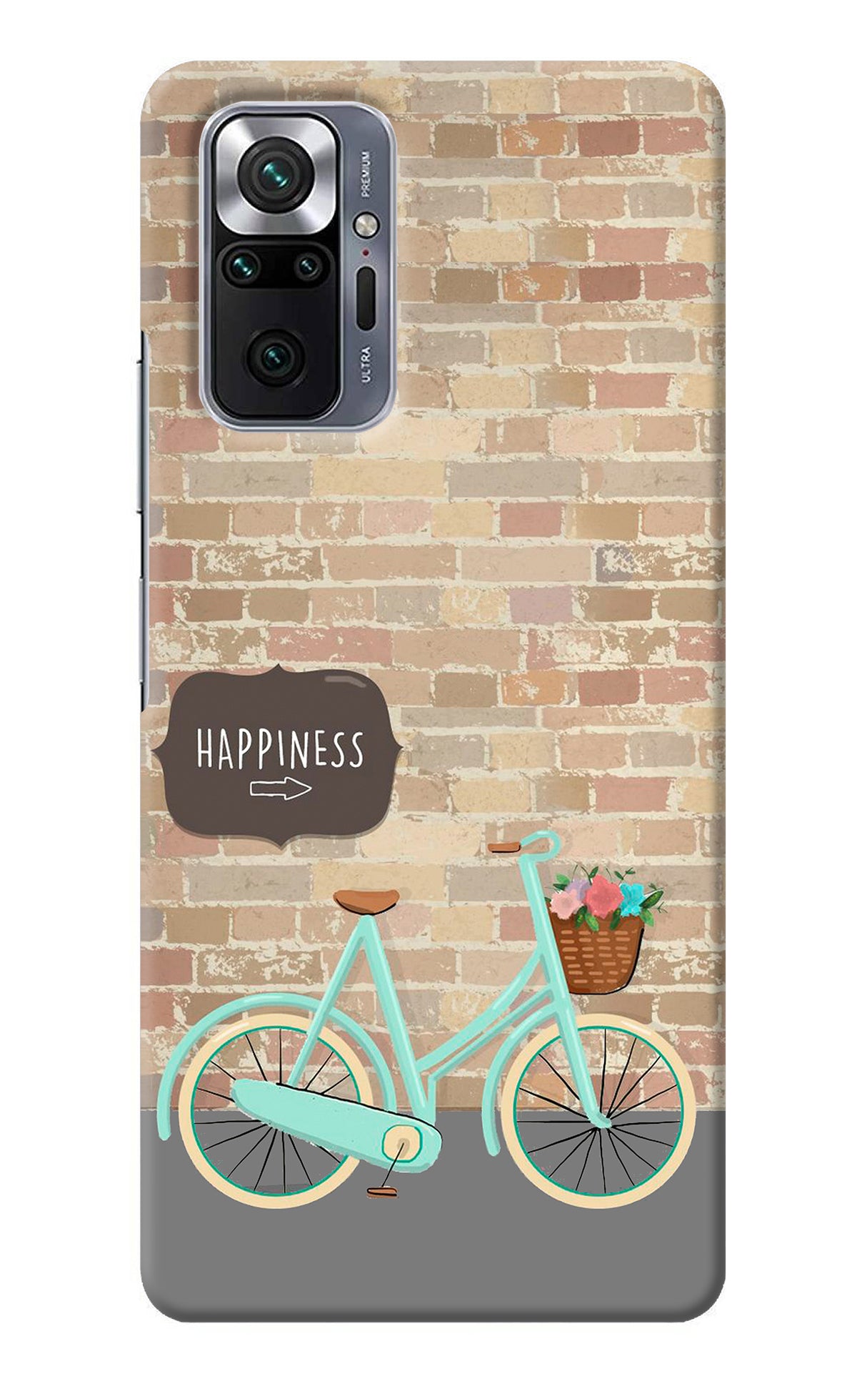 Happiness Artwork Redmi Note 10 Pro Back Cover