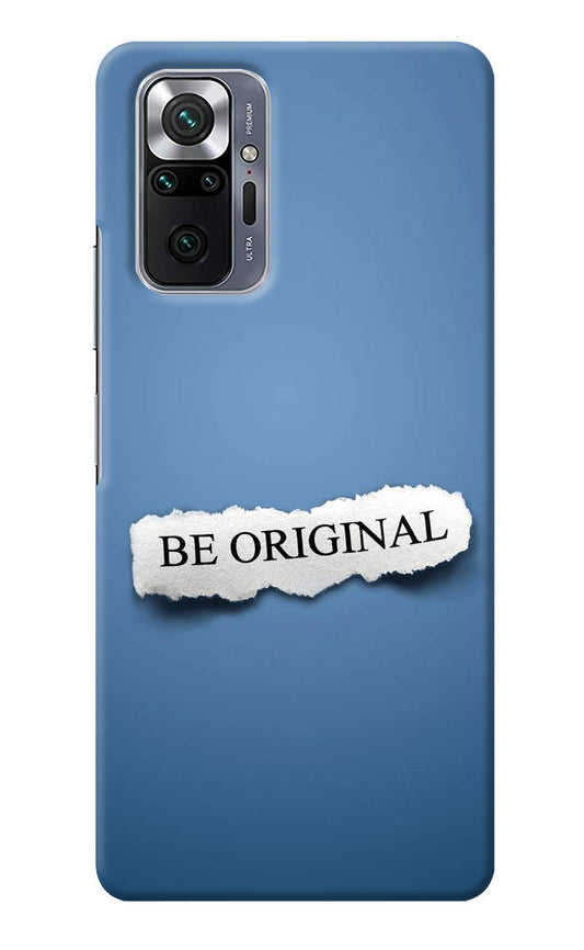 Be Original Redmi Note 10 Pro Back Cover