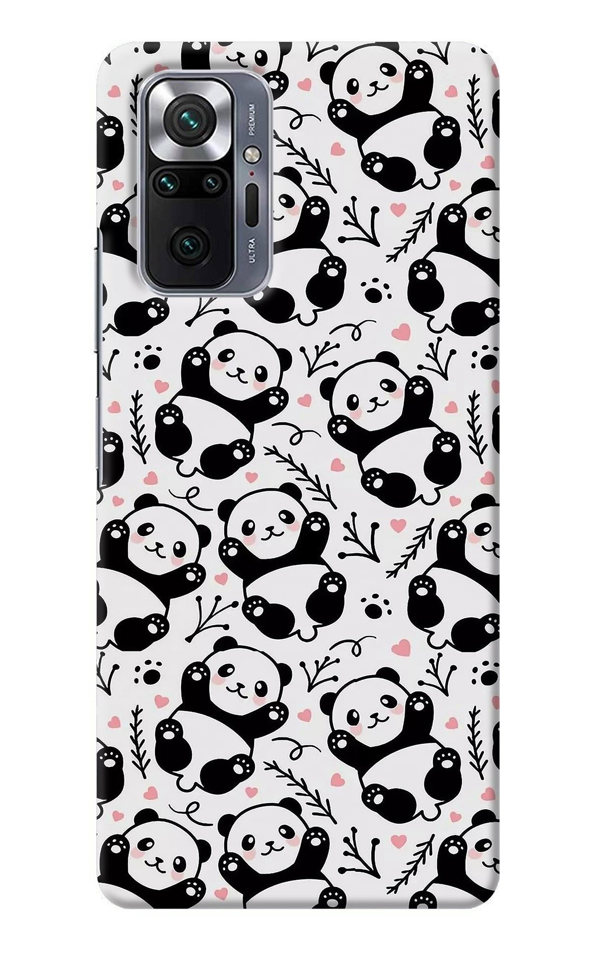 Cute Panda Redmi Note 10 Pro Back Cover