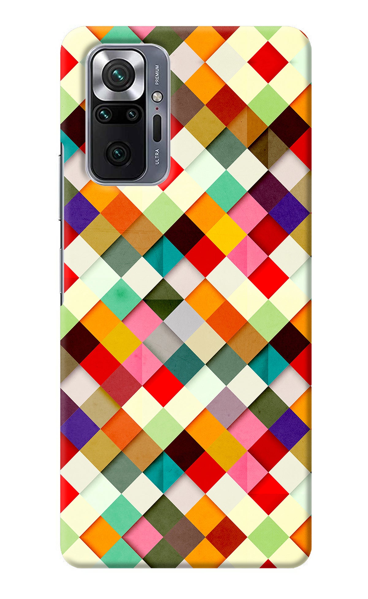 Geometric Abstract Colorful Redmi Note 10 Pro Back Cover