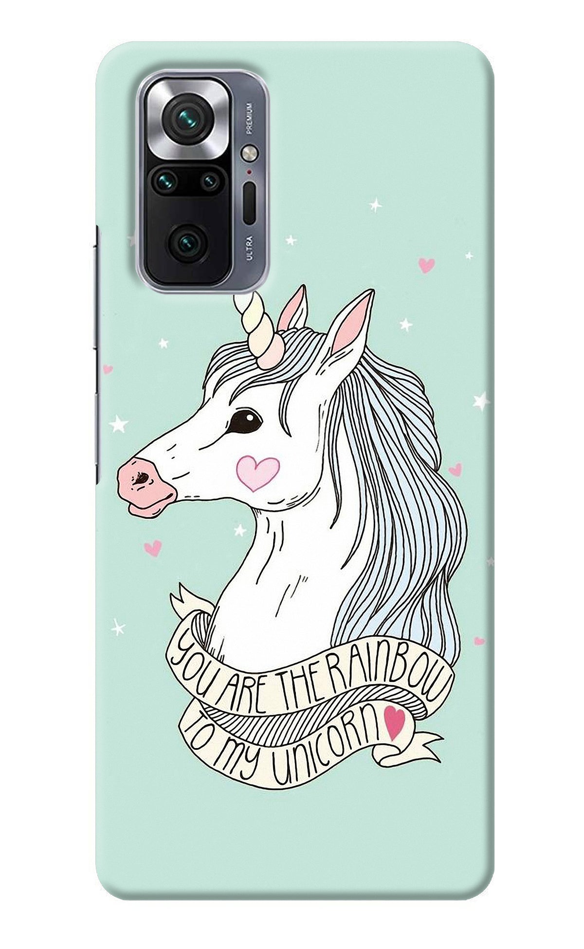 Unicorn Wallpaper Redmi Note 10 Pro Back Cover