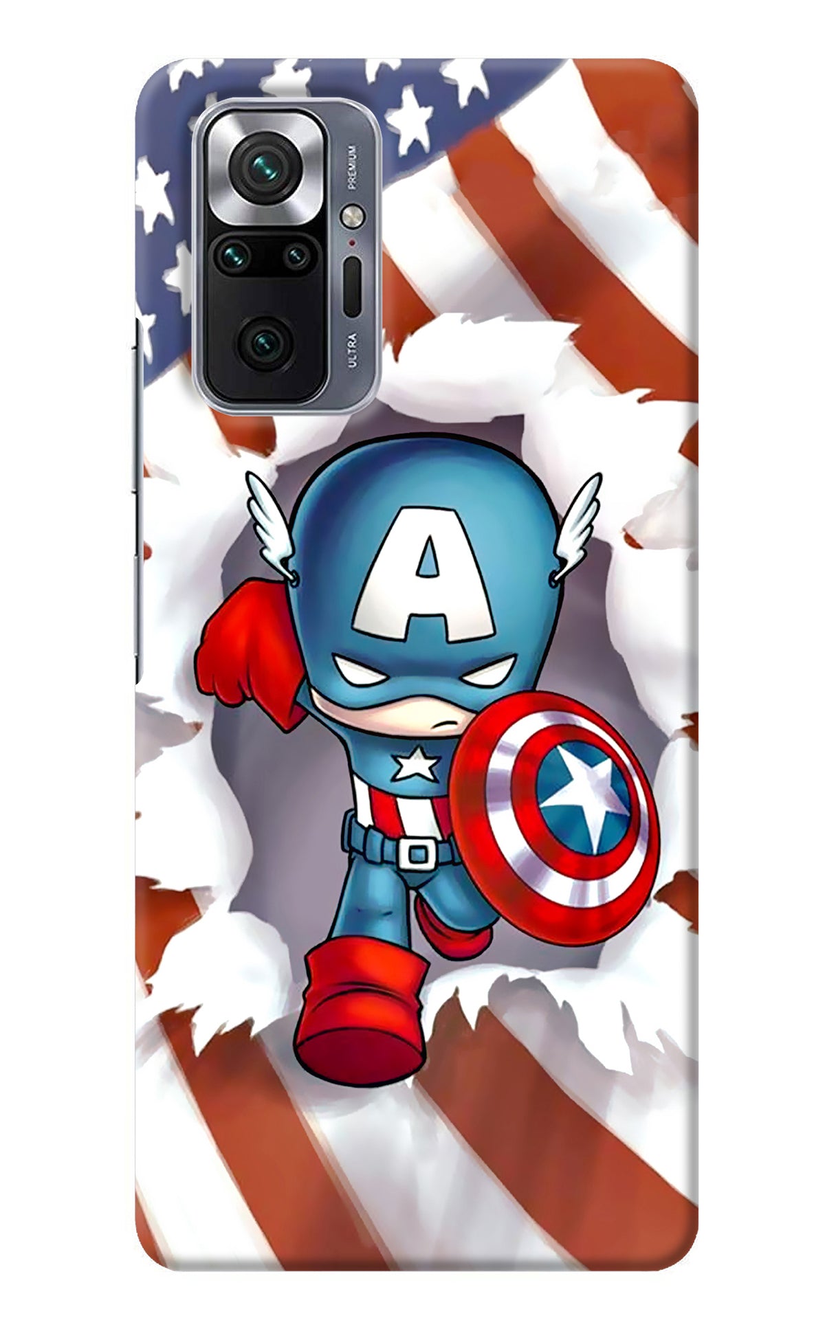 Captain America Redmi Note 10 Pro Back Cover