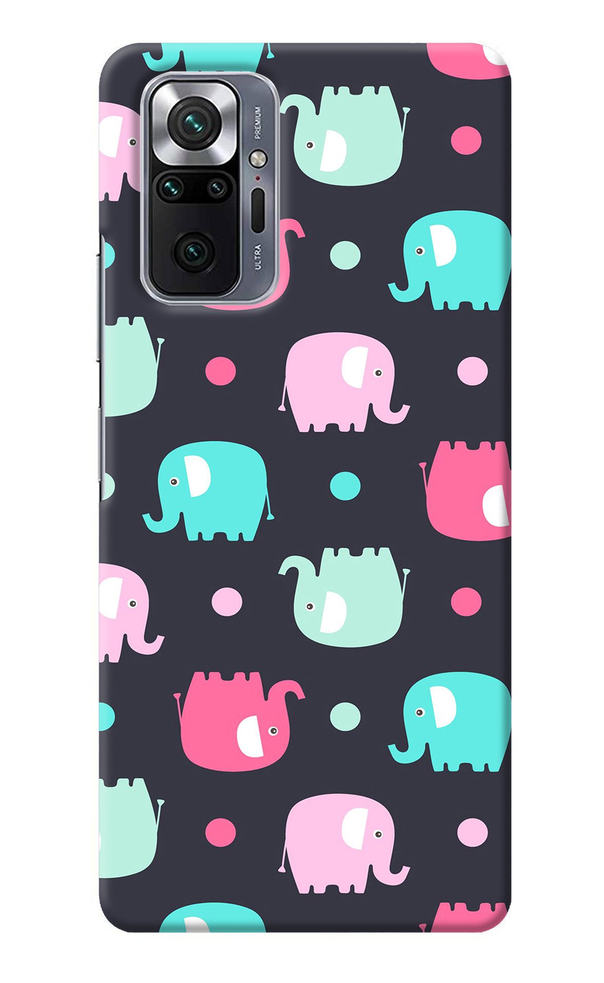 Elephants Redmi Note 10 Pro Back Cover