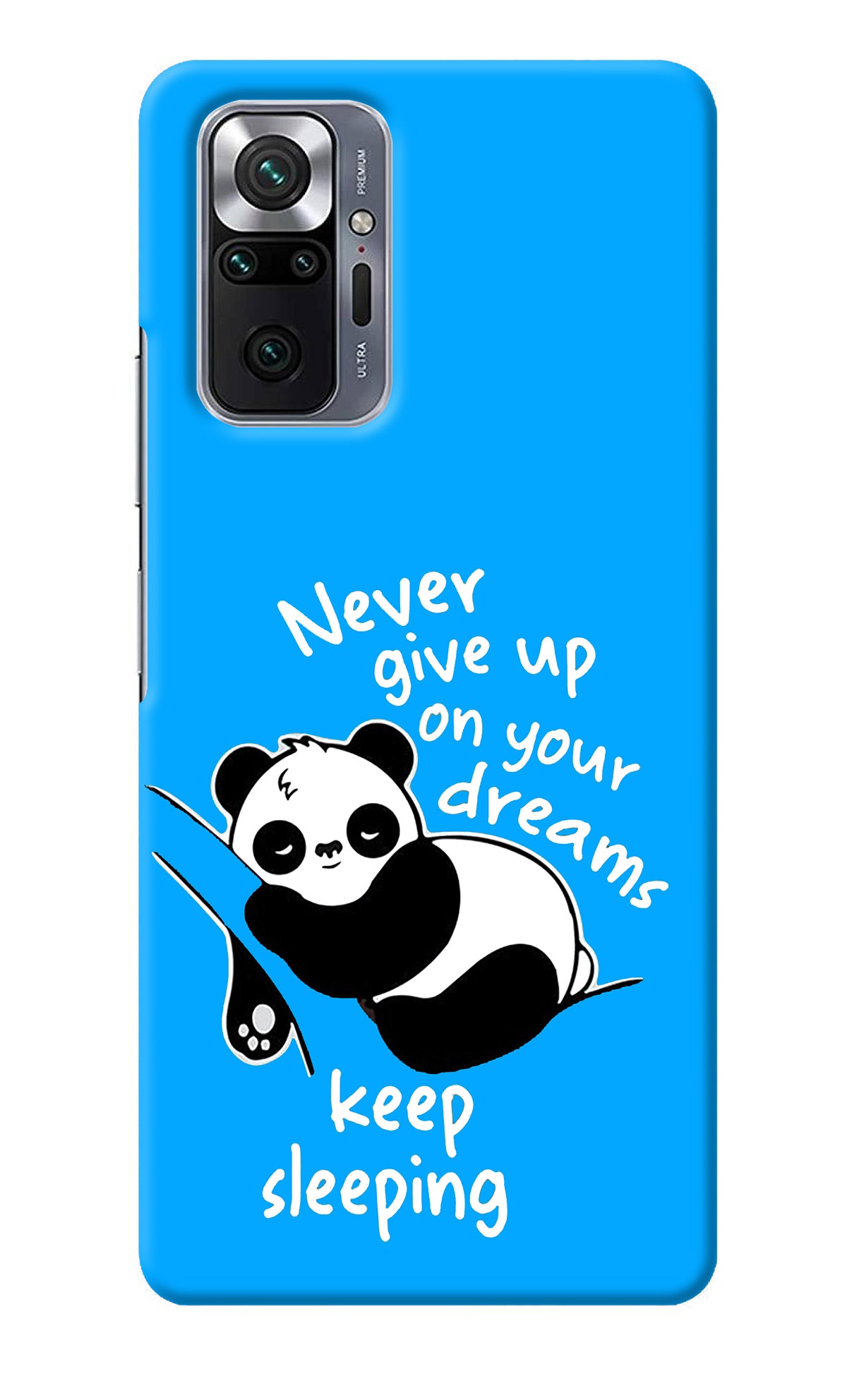 Keep Sleeping Redmi Note 10 Pro Back Cover