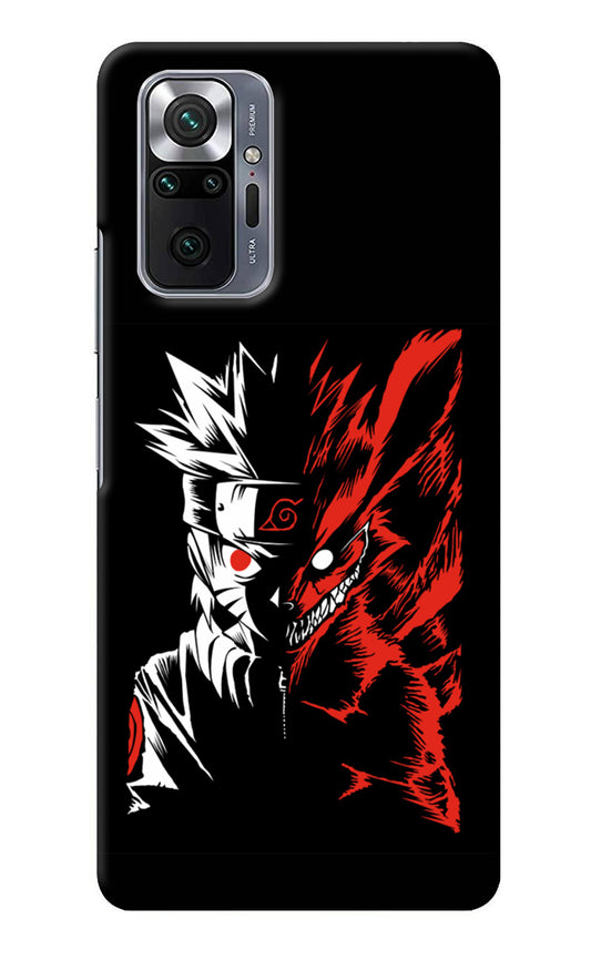 Naruto Two Face Redmi Note 10 Pro Back Cover