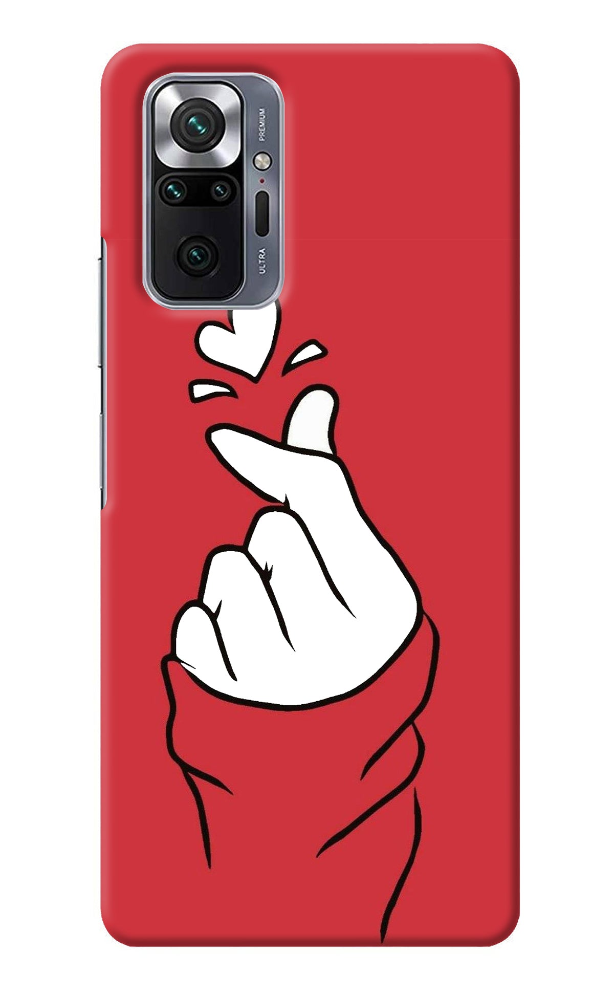 Korean Love Sign Redmi Note 10 Pro Back Cover