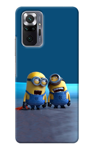 Minion Laughing Redmi Note 10 Pro Back Cover