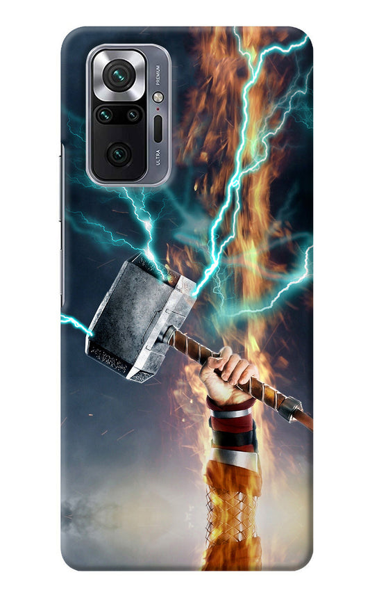 Thor Hammer Mjolnir Redmi Note 10 Pro Back Cover