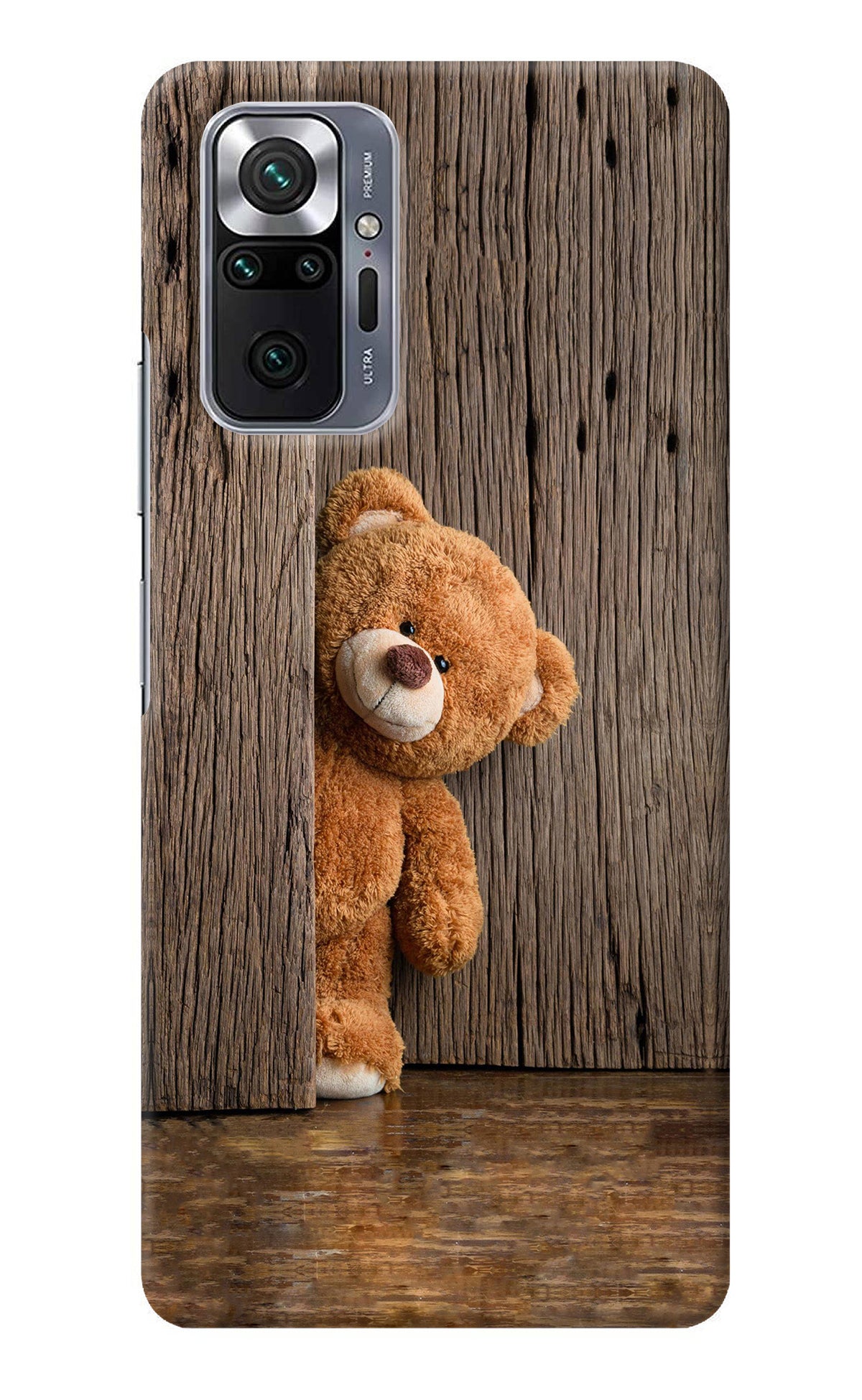 Teddy Wooden Redmi Note 10 Pro Back Cover