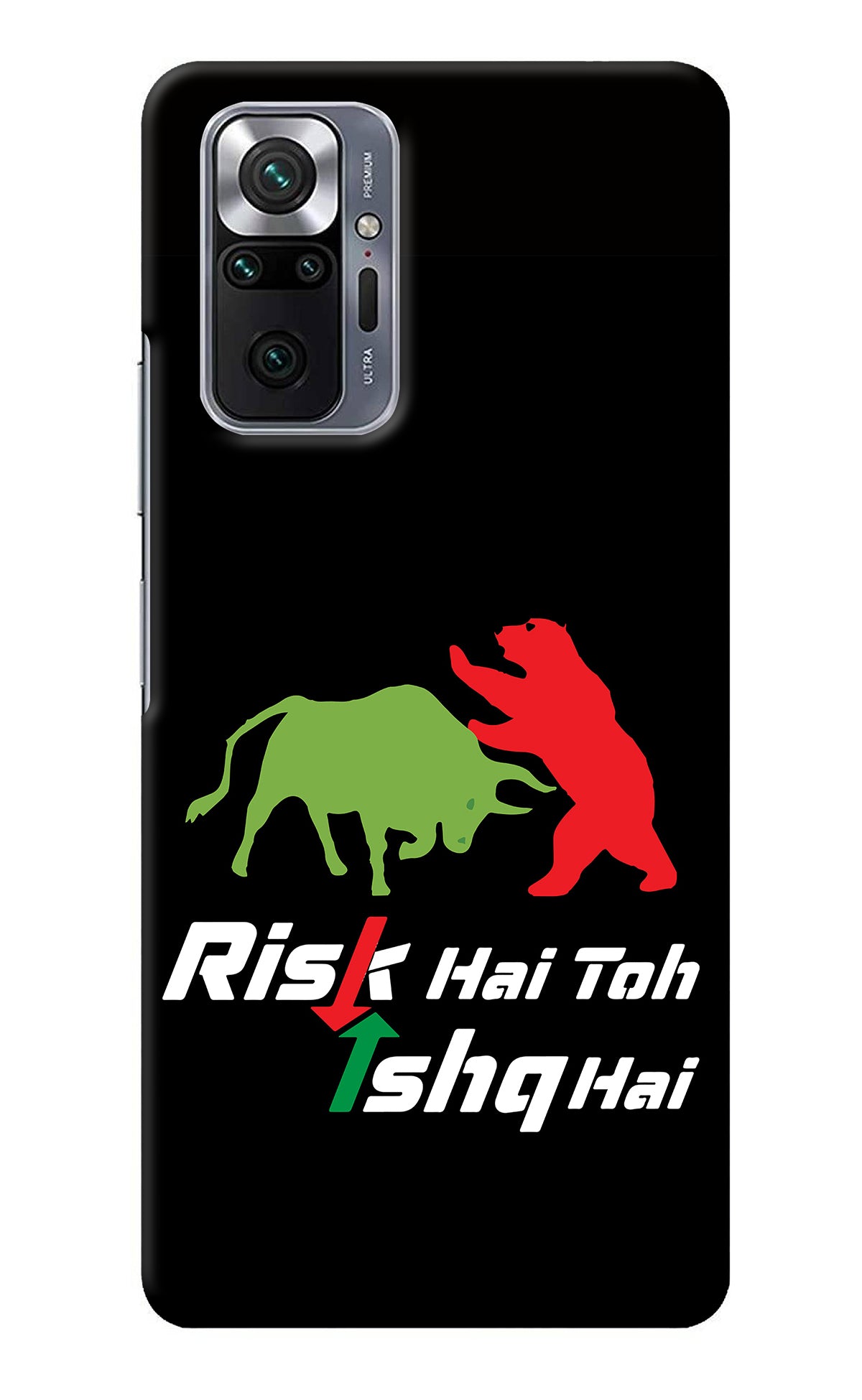 Risk Hai Toh Ishq Hai Redmi Note 10 Pro Back Cover