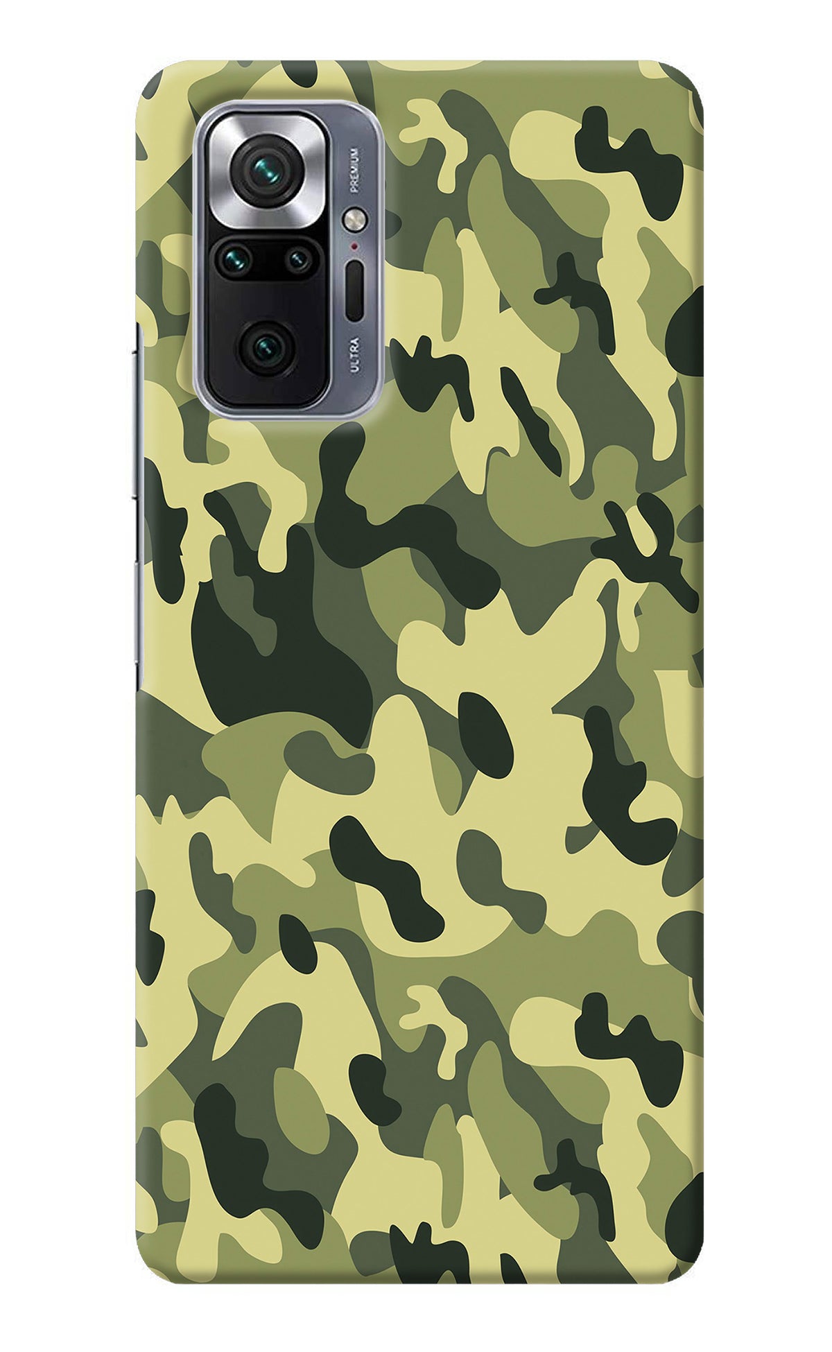 Camouflage Redmi Note 10 Pro Back Cover