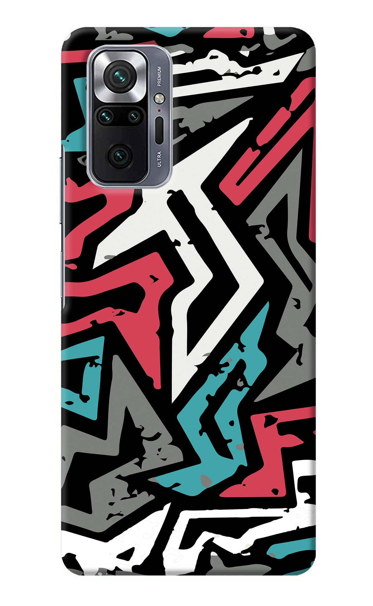 Geometric Graffiti Redmi Note 10 Pro Back Cover