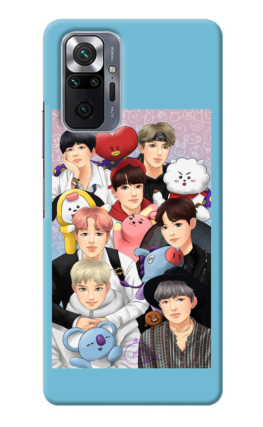 BTS with animals Redmi Note 10 Pro Back Cover