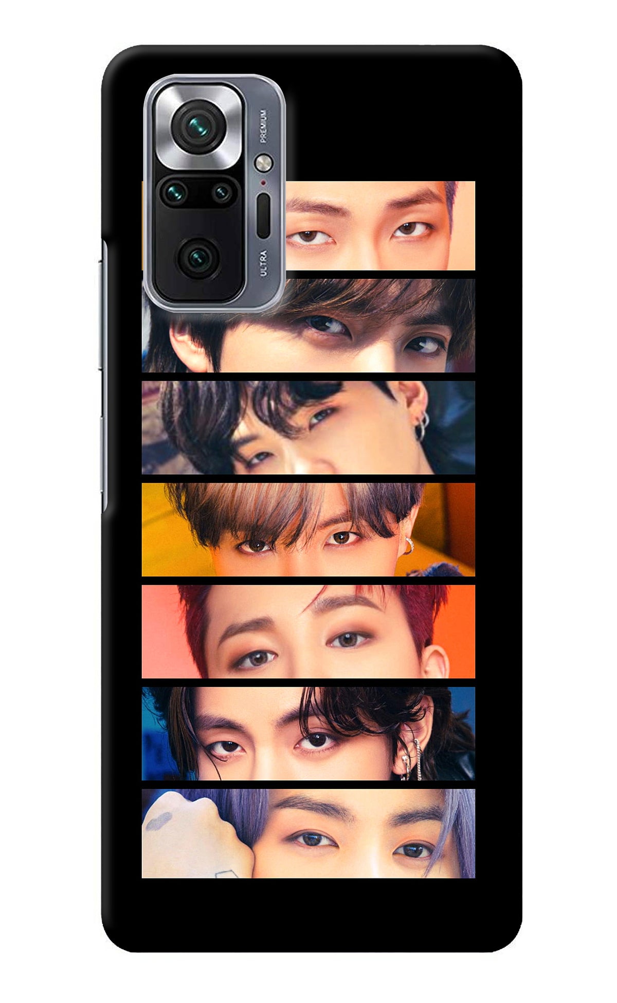 BTS Eyes Redmi Note 10 Pro Back Cover