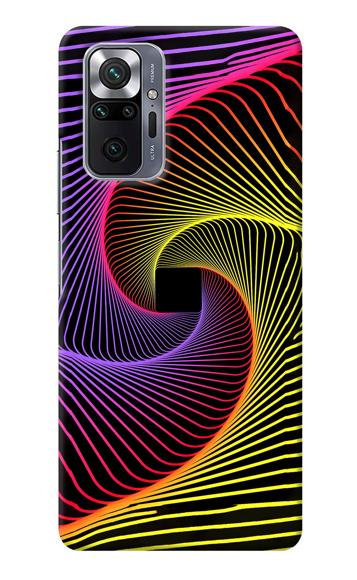 Colorful Strings Redmi Note 10 Pro Back Cover