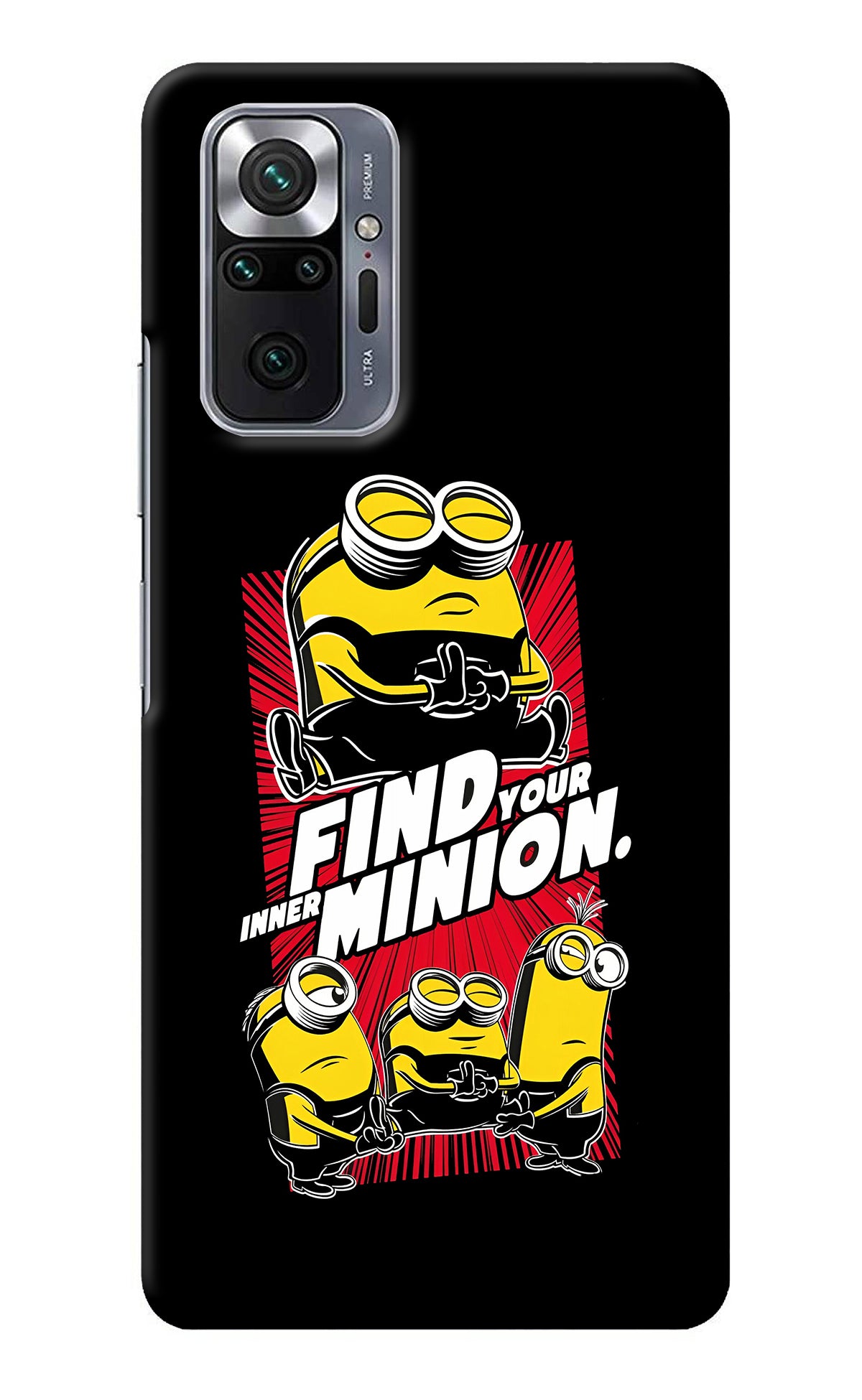 Find your inner Minion Redmi Note 10 Pro Back Cover