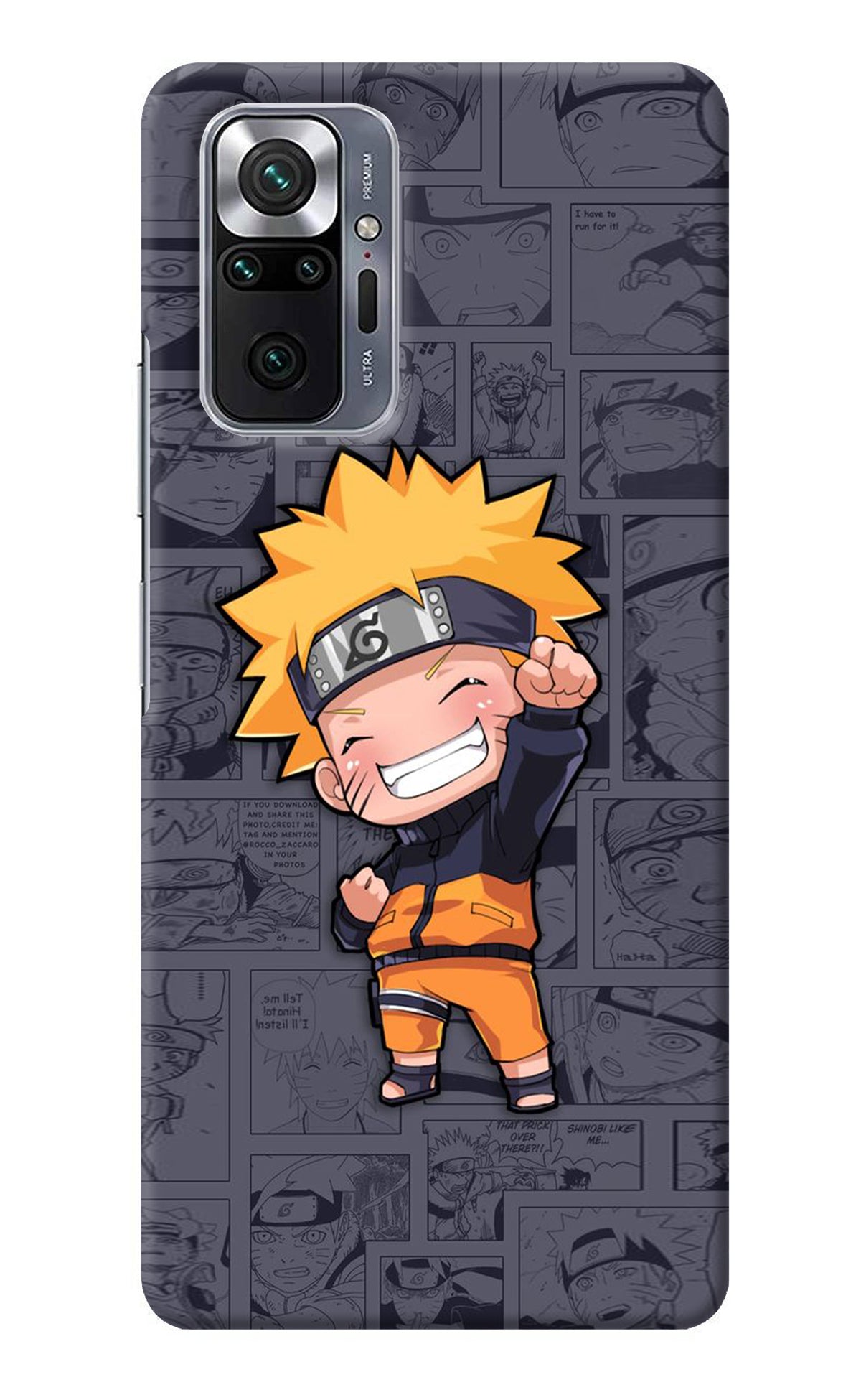 Chota Naruto Redmi Note 10 Pro Back Cover