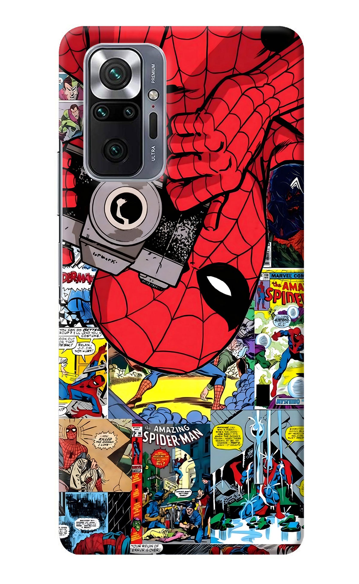 Spider Man Redmi Note 10 Pro Back Cover