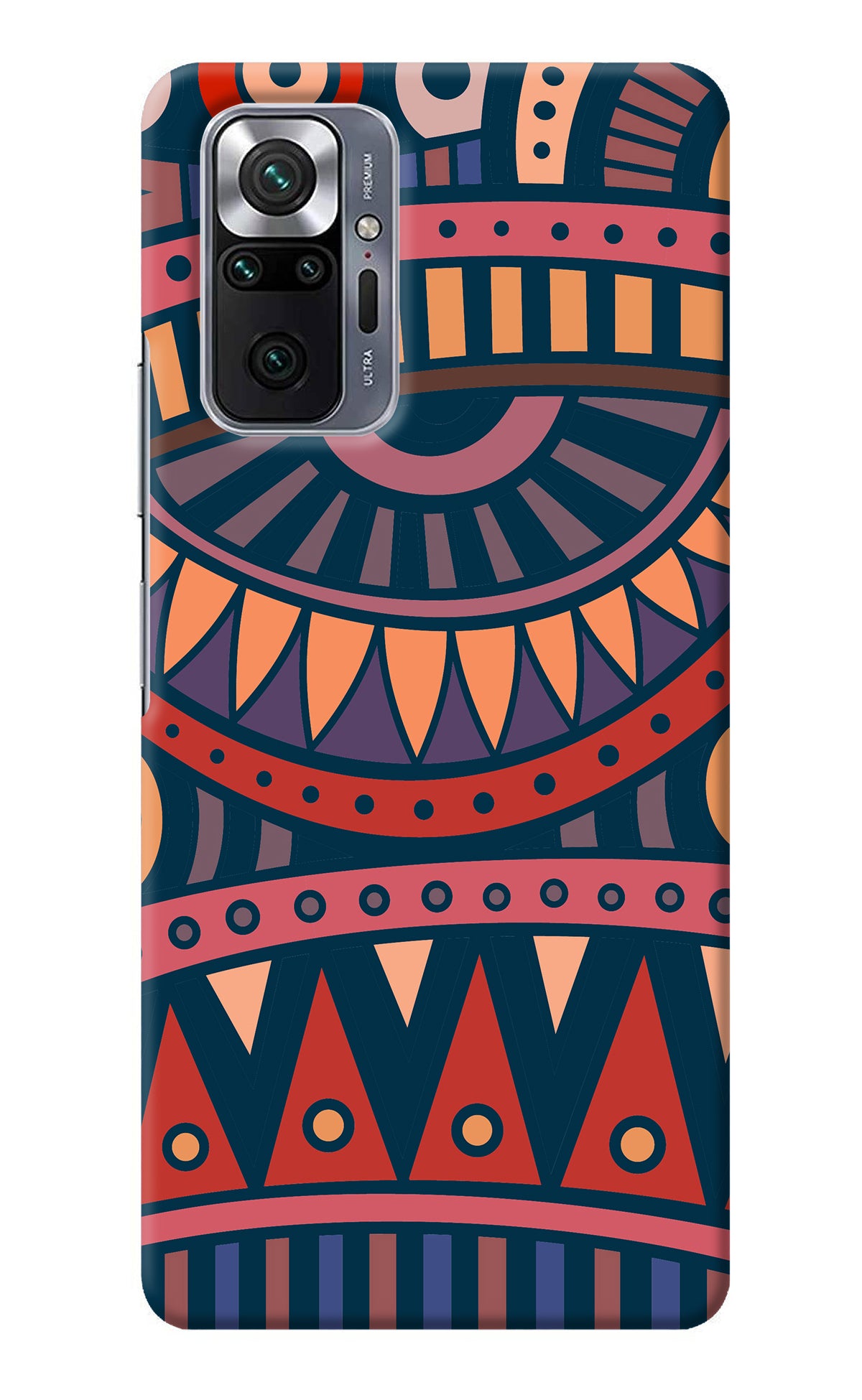 African Culture Design Redmi Note 10 Pro Back Cover