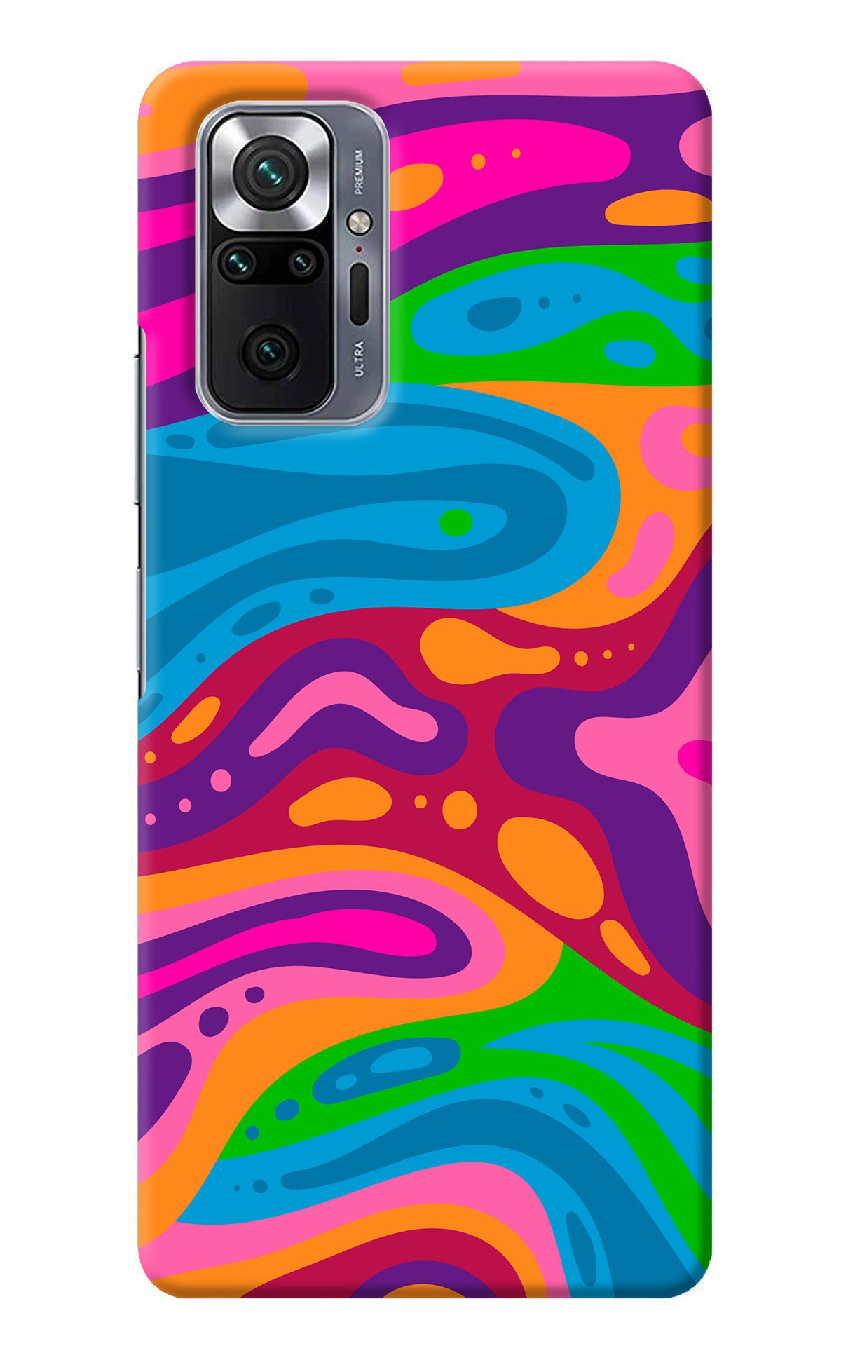 Trippy Pattern Redmi Note 10 Pro Back Cover