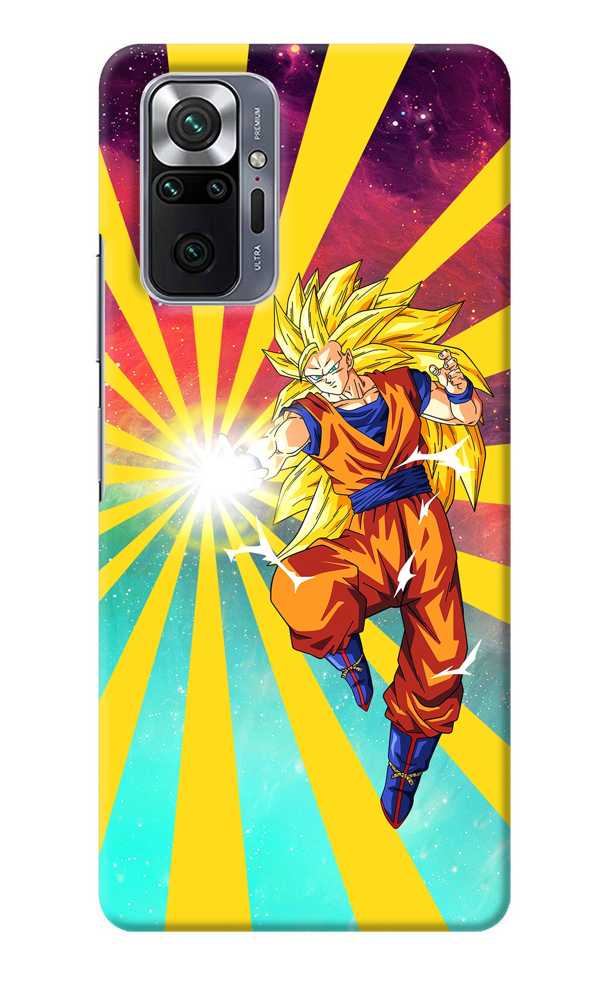 Goku Super Saiyan Redmi Note 10 Pro Back Cover