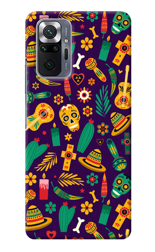 Mexican Artwork Redmi Note 10 Pro Back Cover