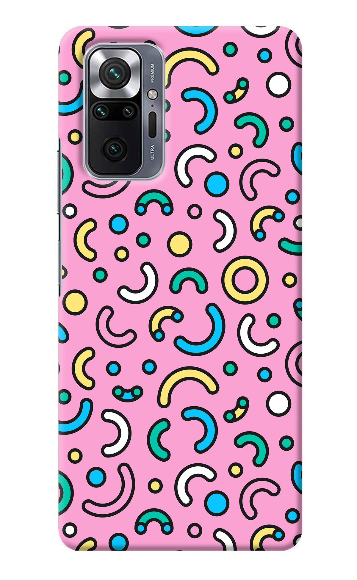 Memphis Design Redmi Note 10 Pro Back Cover