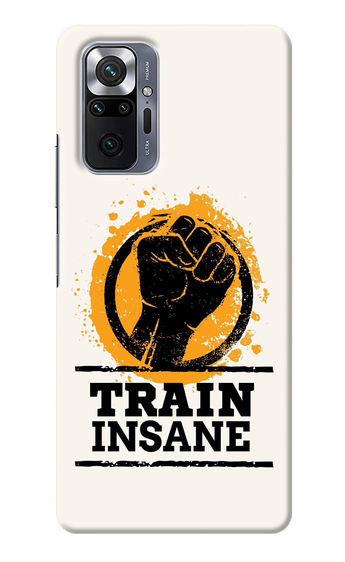 Train Insane Redmi Note 10 Pro Back Cover