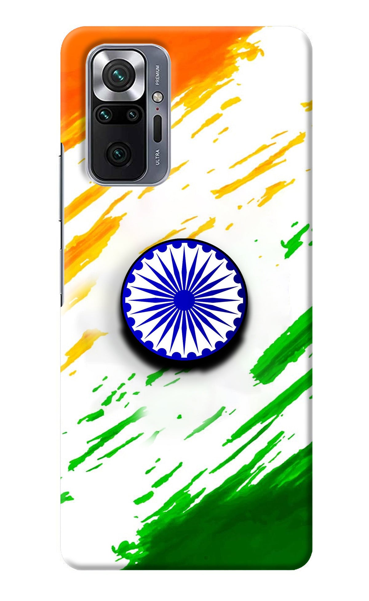 Indian Flag Ashoka Chakra Redmi Note 10 Pro Pop Case