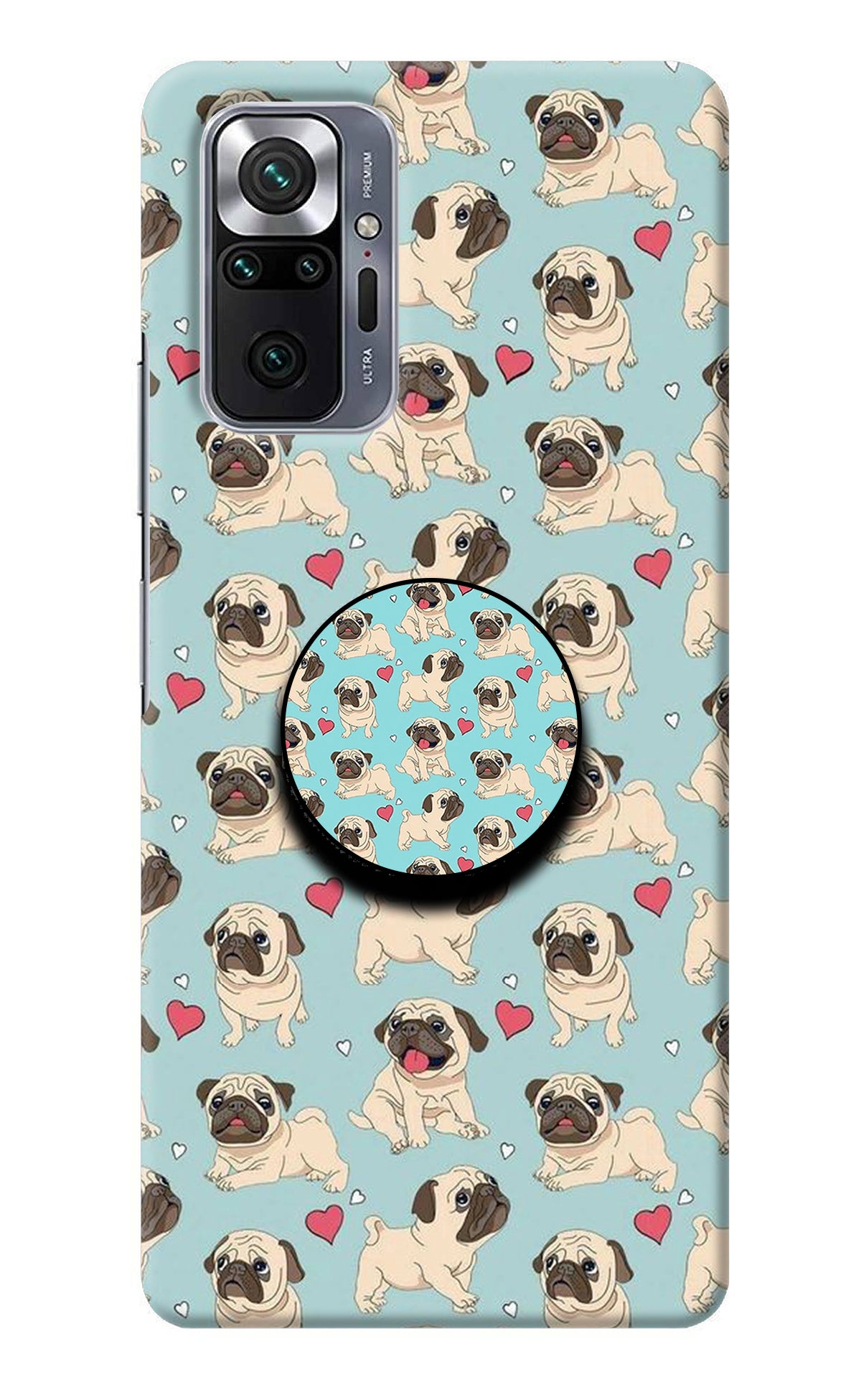 Pug Dog Redmi Note 10 Pro Pop Case