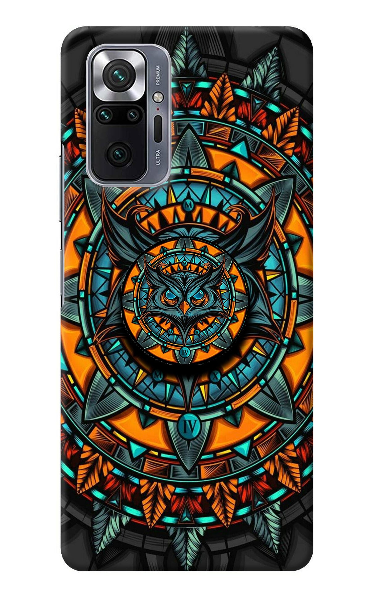 Angry Owl Redmi Note 10 Pro Pop Case