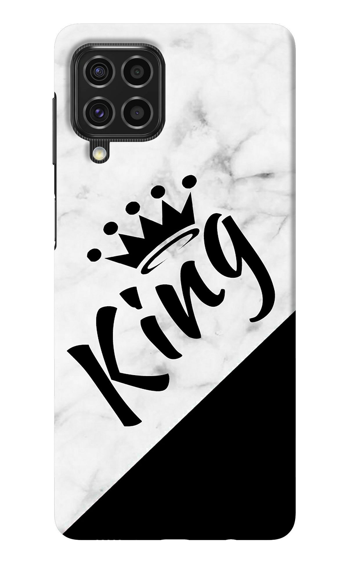 King Samsung F62 Back Cover