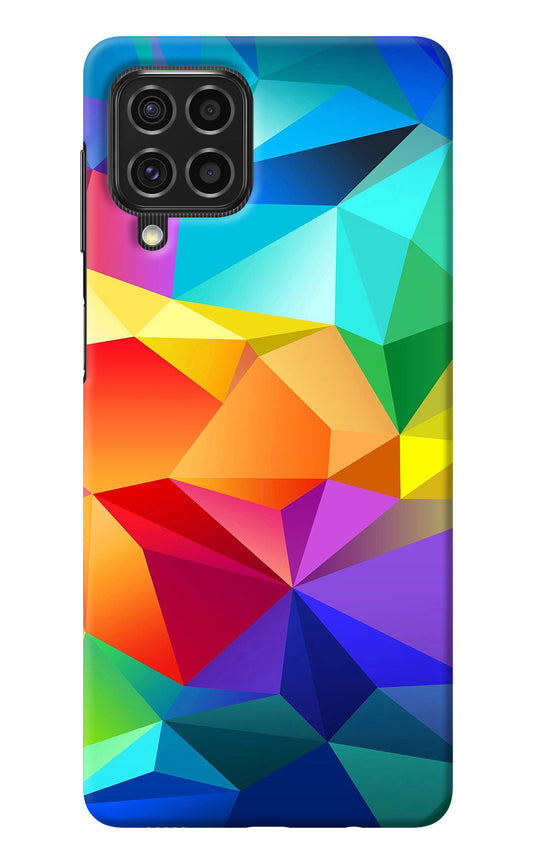 Abstract Pattern Samsung F62 Back Cover