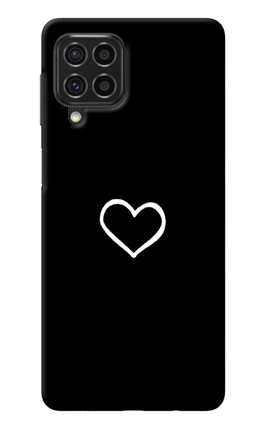 Heart Samsung F62 Back Cover