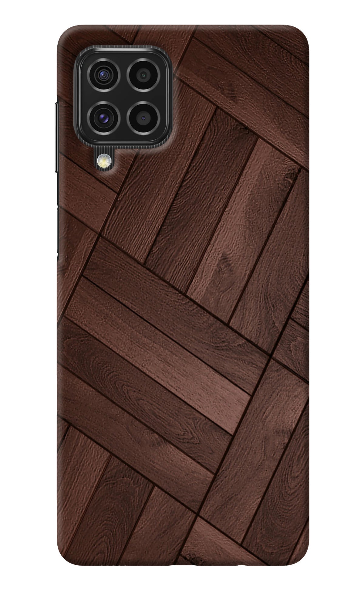 Wooden Texture Design Samsung F62 Back Cover