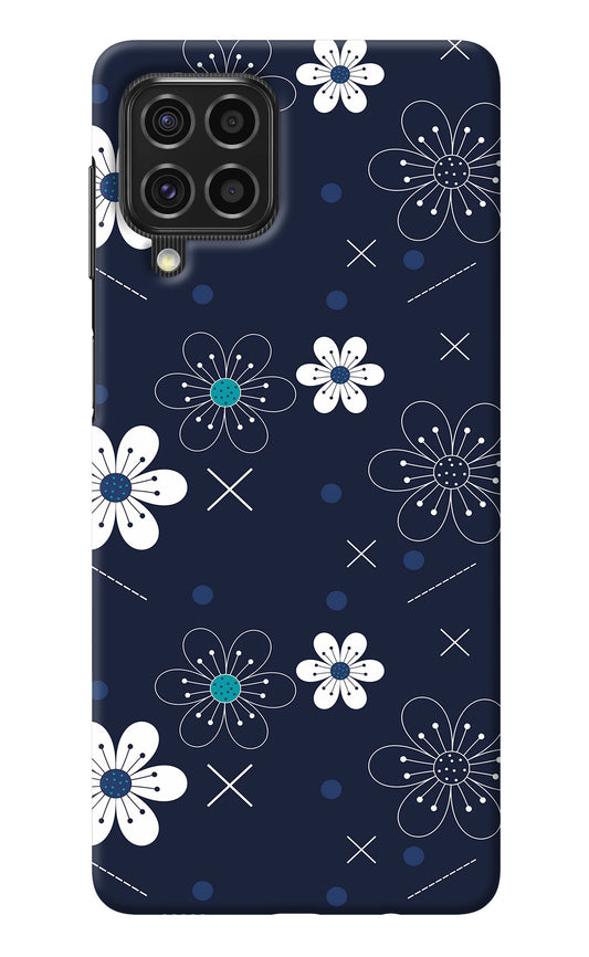 Flowers Samsung F62 Back Cover