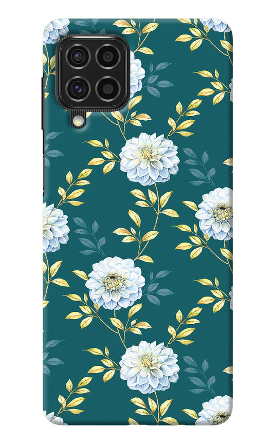 Flowers Samsung F62 Back Cover