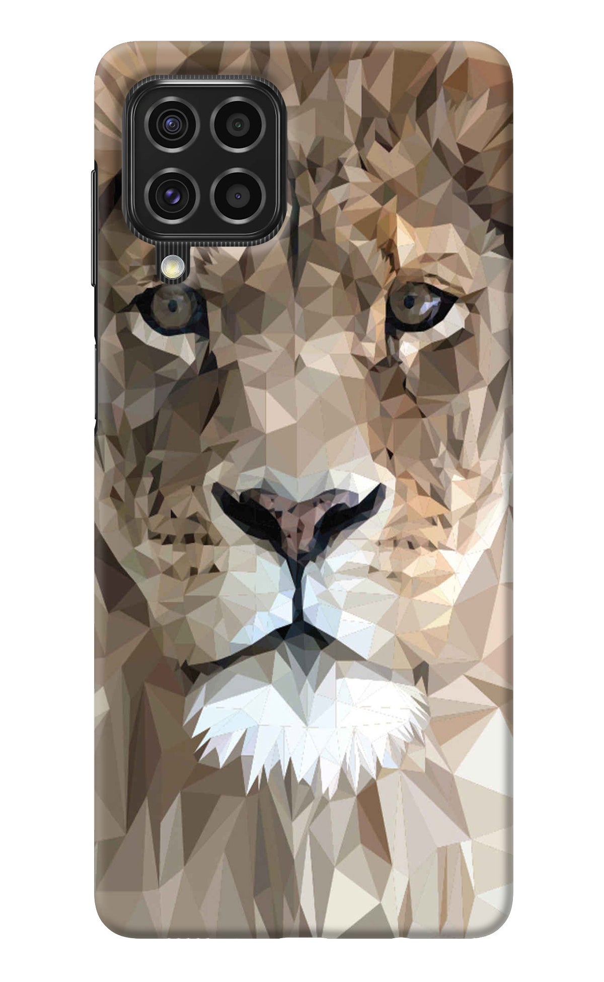 Lion Art Samsung F62 Back Cover