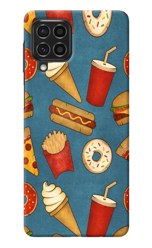 Foodie Samsung F62 Back Cover