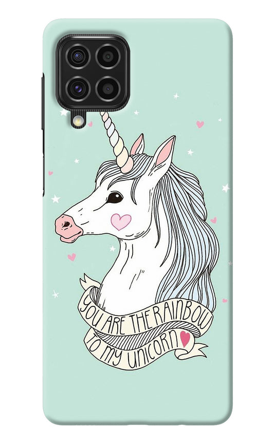 Unicorn Wallpaper Samsung F62 Back Cover