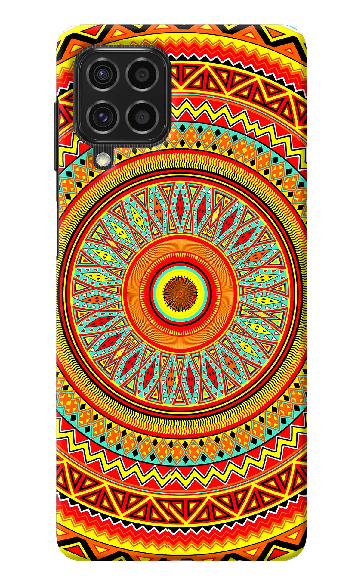 Mandala Pattern Samsung F62 Back Cover