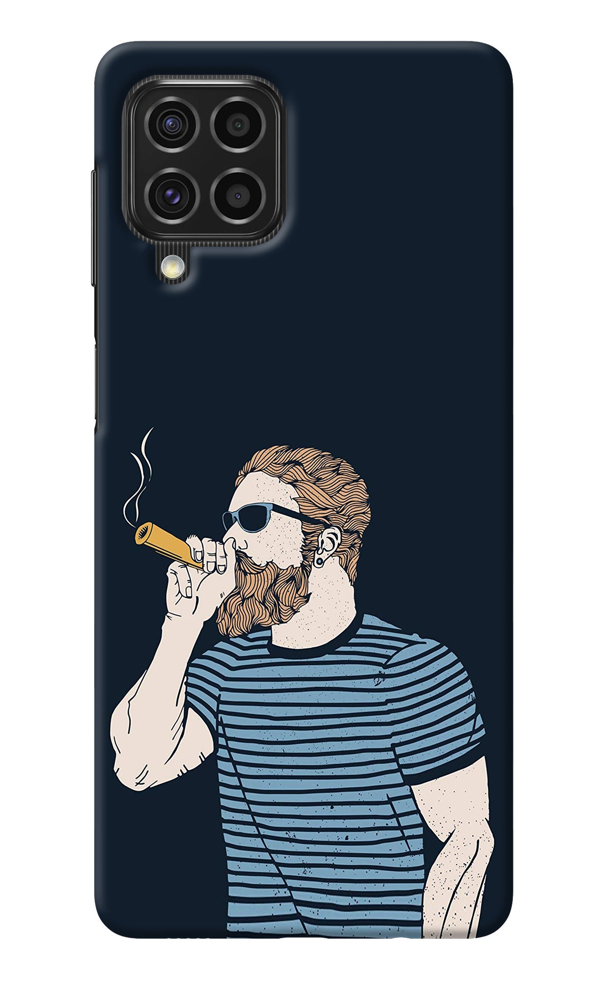 Smoking Samsung F62 Back Cover