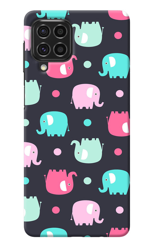 Elephants Samsung F62 Back Cover