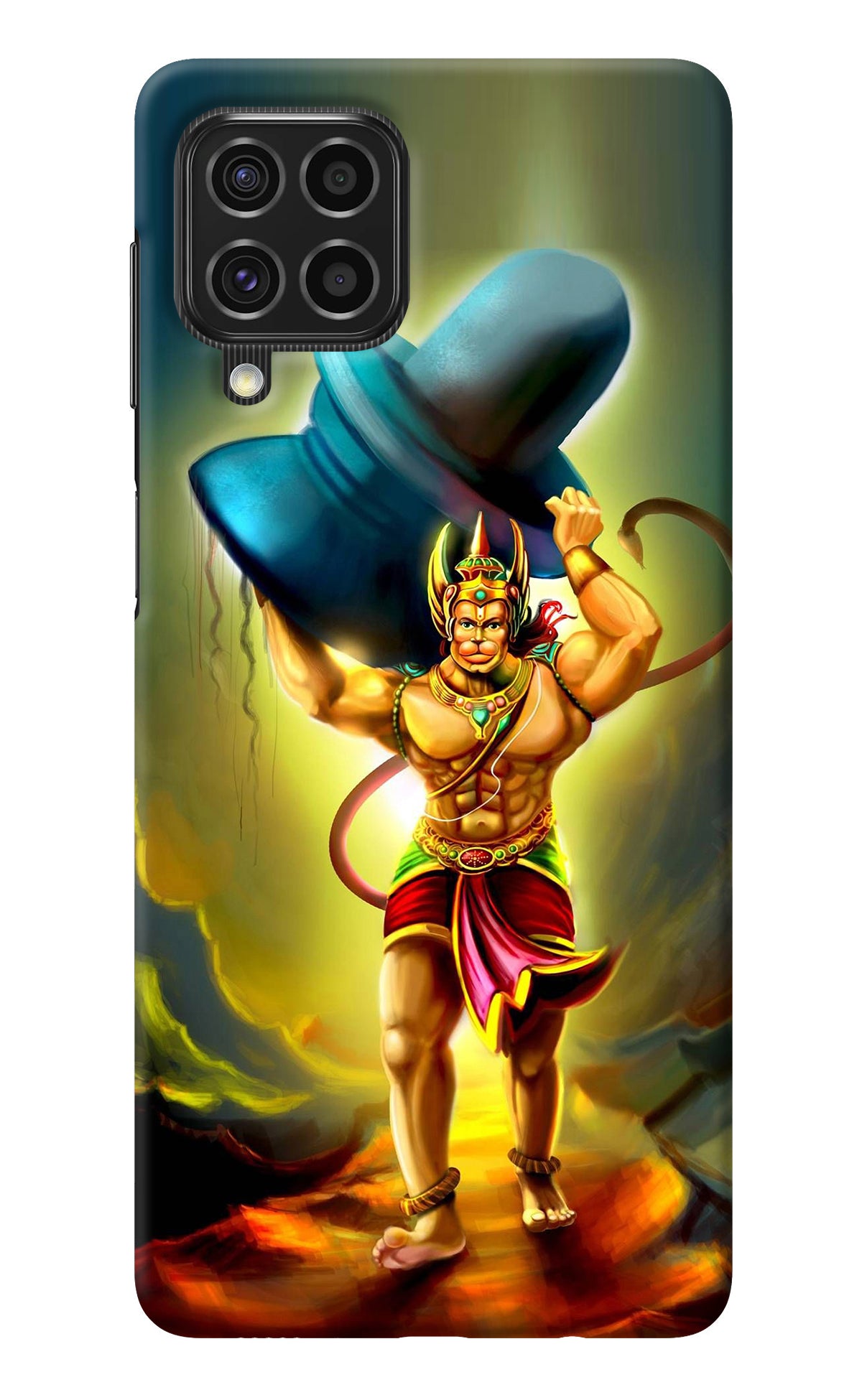 Lord Hanuman Samsung F62 Back Cover