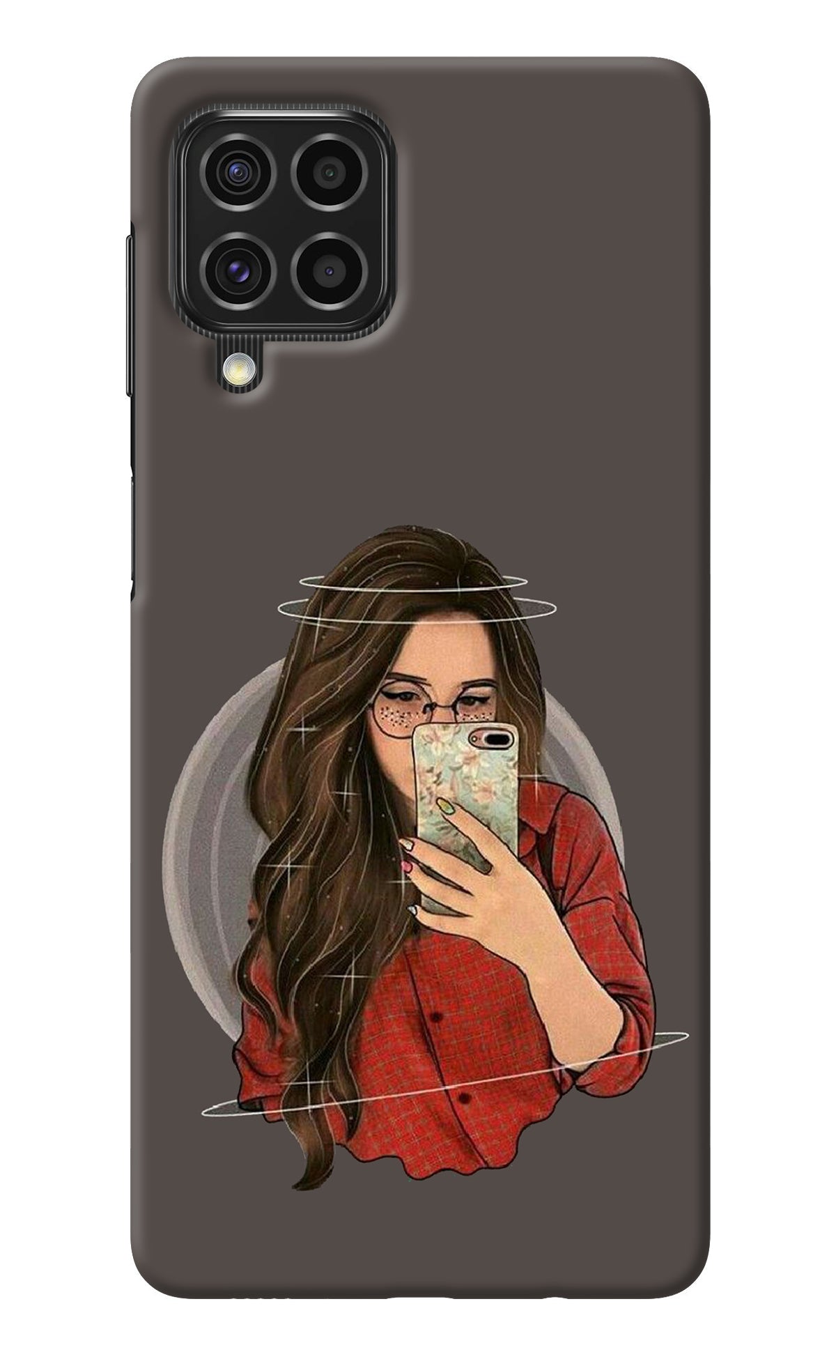 Selfie Queen Samsung F62 Back Cover