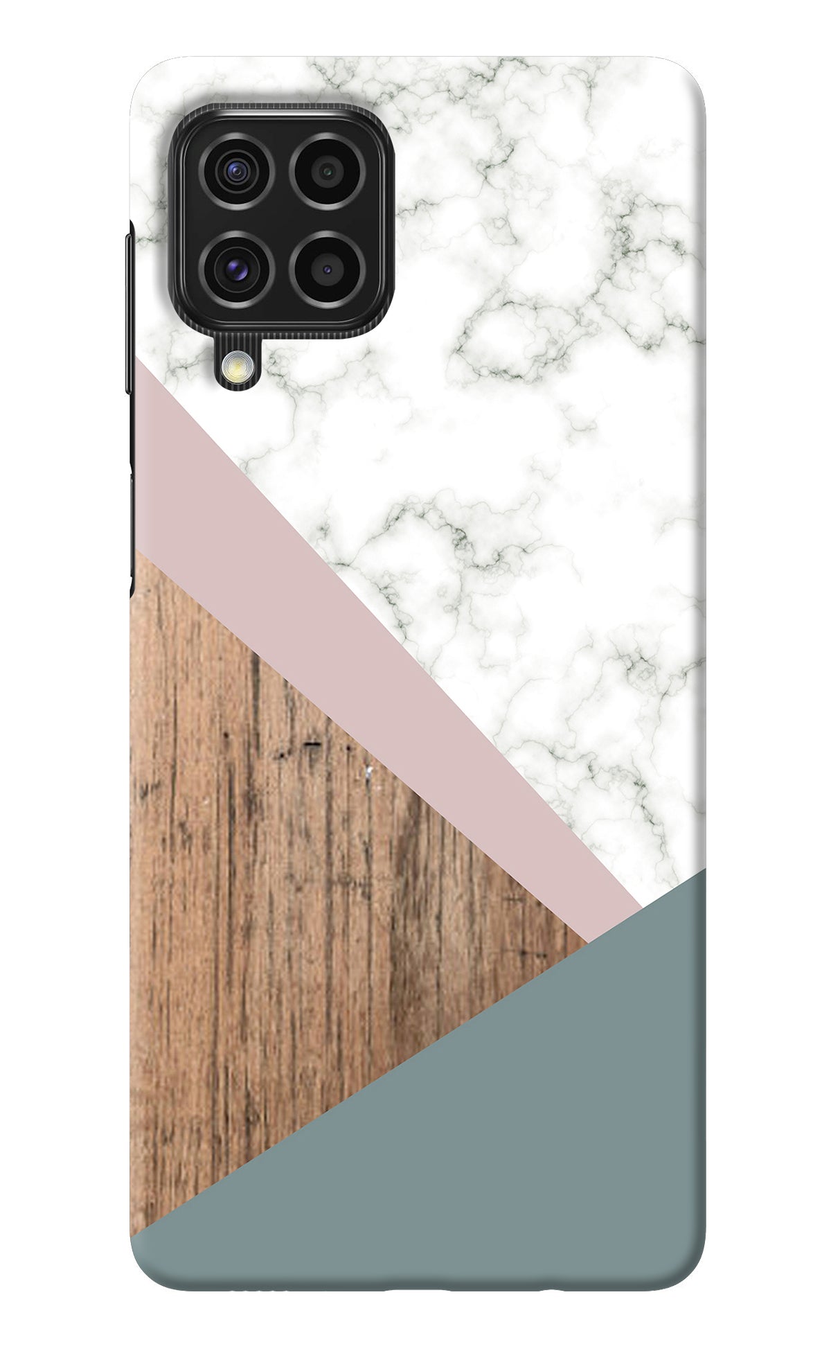 Marble wood Abstract Samsung F62 Back Cover