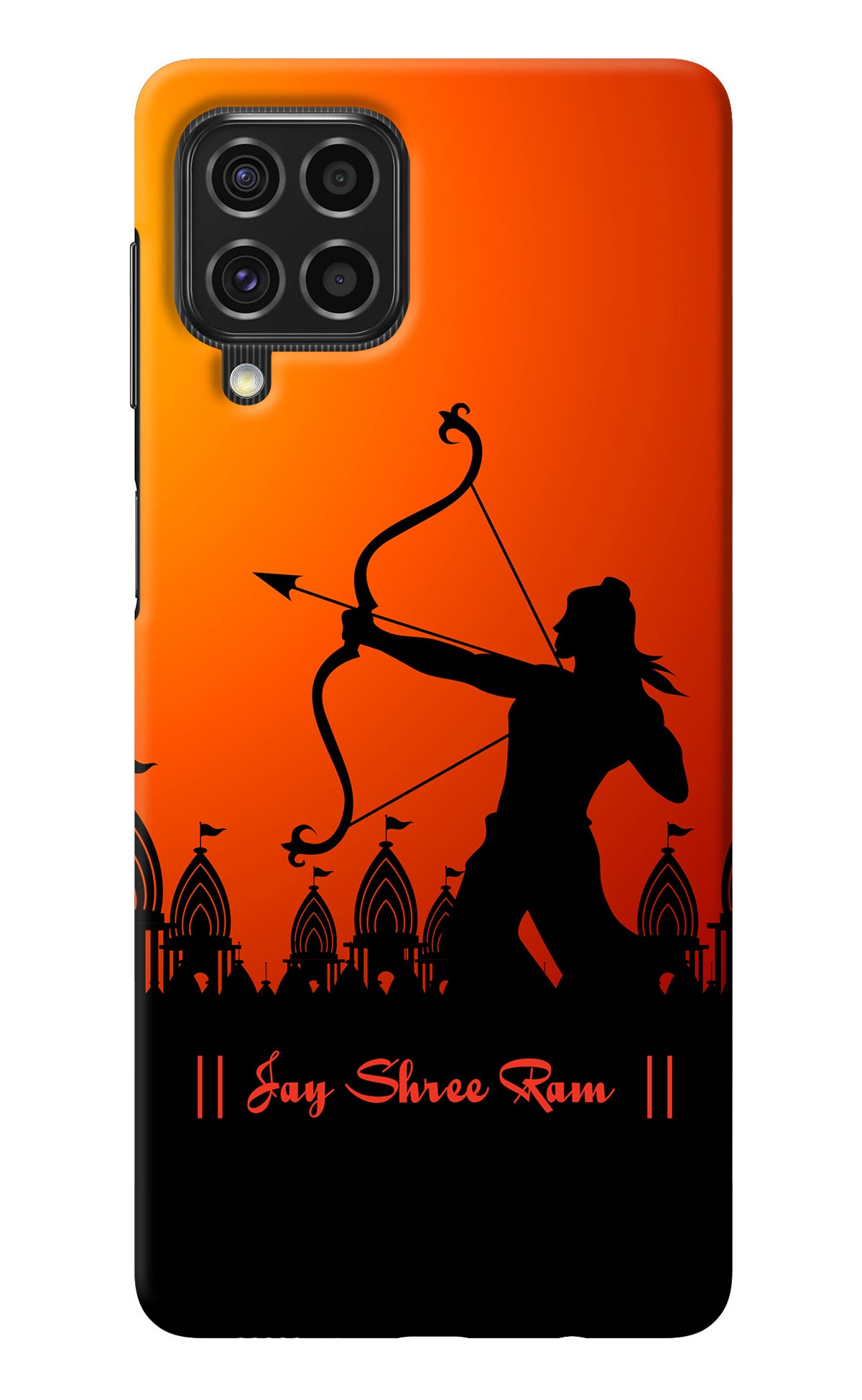 Lord Ram - 4 Samsung F62 Back Cover