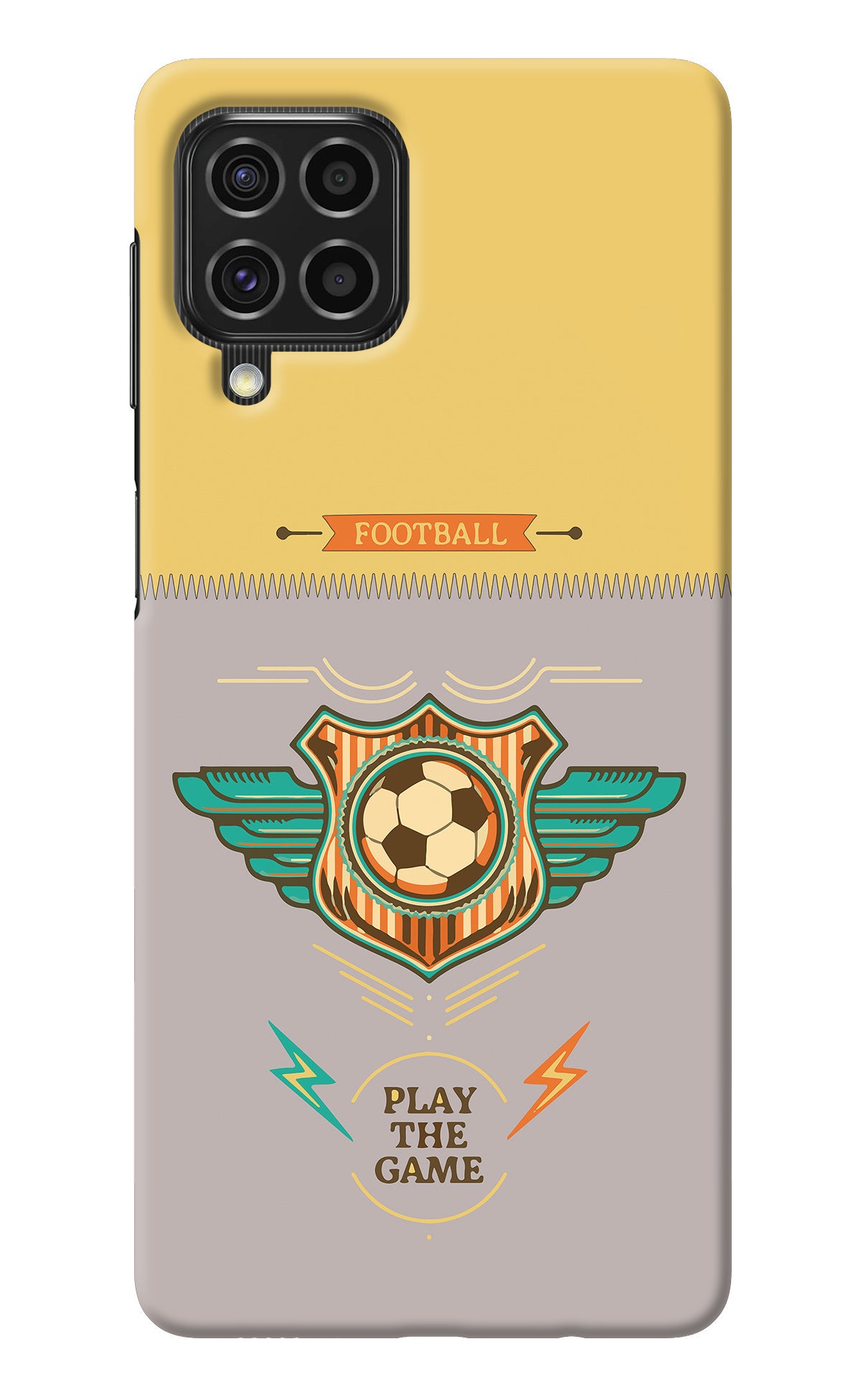 Football Samsung F62 Back Cover